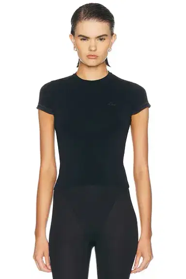 NikeSKIMS Stretch Knit Crop Crewneck Tee | Thumbnail 1 NikeSKIMS Stretch Knit Crop Crewneck Tee | Thumbnail 1