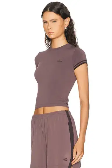NikeSKIMS Stretch Knit Crop Crewneck Tee | Thumbnail 2 NikeSKIMS Stretch Knit Crop Crewneck Tee | Thumbnail 2