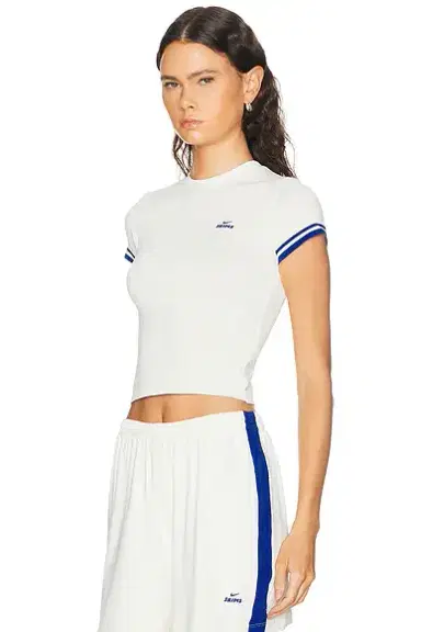 NikeSKIMS Stretch Knit Crop Crewneck Tee | Thumbnail 2 NikeSKIMS Stretch Knit Crop Crewneck Tee | Thumbnail 2