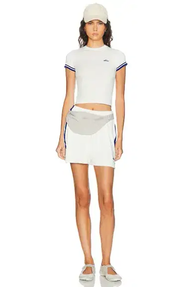 NikeSKIMS Stretch Knit Crop Crewneck Tee | Thumbnail 4 NikeSKIMS Stretch Knit Crop Crewneck Tee | Thumbnail 4