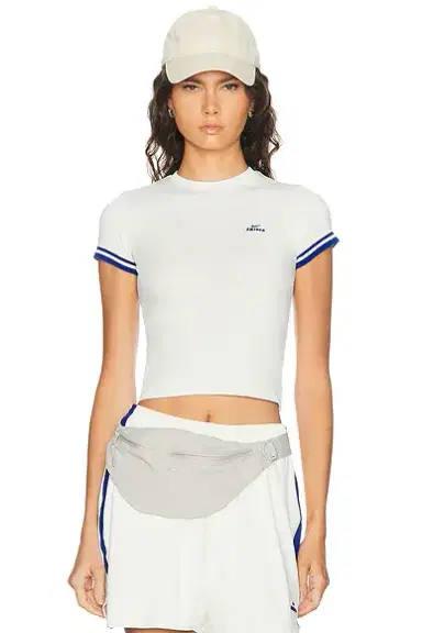 NikeSKIMS Stretch Knit Crop Crewneck Tee | Thumbnail 1 NikeSKIMS Stretch Knit Crop Crewneck Tee | Thumbnail 1