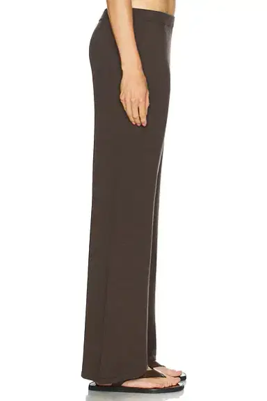Eterne Wide Leg Cotton Cashmere Lounge Pant | Thumbnail 3 Eterne Wide Leg Cotton Cashmere Lounge Pant | Thumbnail 3