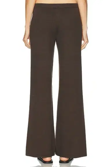 Eterne Wide Leg Cotton Cashmere Lounge Pant | Thumbnail 4 Eterne Wide Leg Cotton Cashmere Lounge Pant | Thumbnail 4