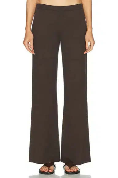 Eterne Wide Leg Cotton Cashmere Lounge Pant | Thumbnail 1 Eterne Wide Leg Cotton Cashmere Lounge Pant | Thumbnail 1