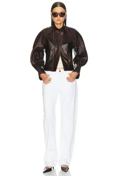 Helmut Lang Saddle Leather Jacket | Thumbnail 5 Helmut Lang Saddle Leather Jacket | Thumbnail 5