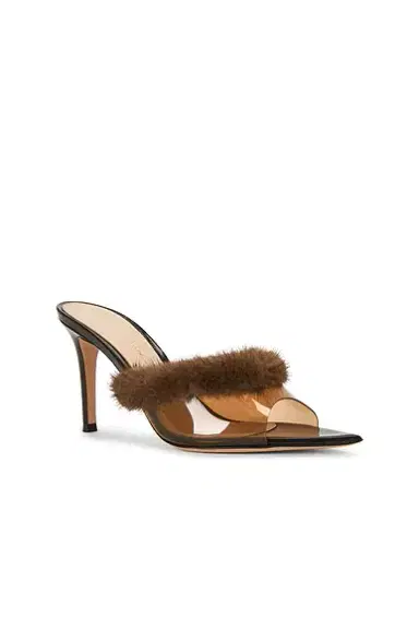 Gianvito Rossi Plexi Mule Sandal | Thumbnail 2 Gianvito Rossi Plexi Mule Sandal | Thumbnail 2