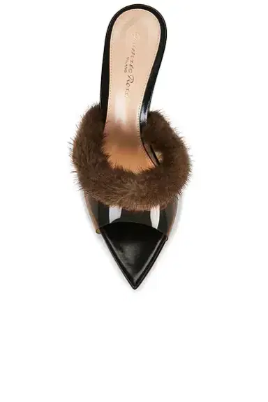 Gianvito Rossi Plexi Mule Sandal | Thumbnail 4 Gianvito Rossi Plexi Mule Sandal | Thumbnail 4