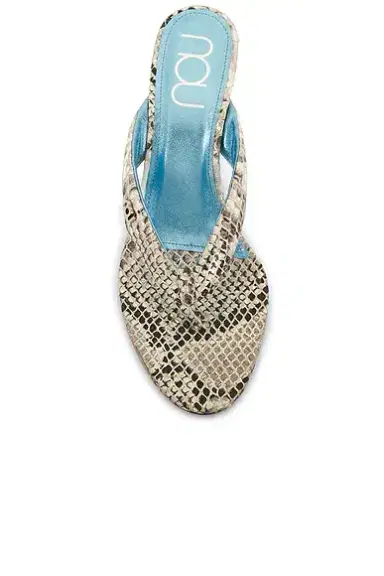 NOU Puff Wedge Sandal | Thumbnail 4 NOU Puff Wedge Sandal | Thumbnail 4