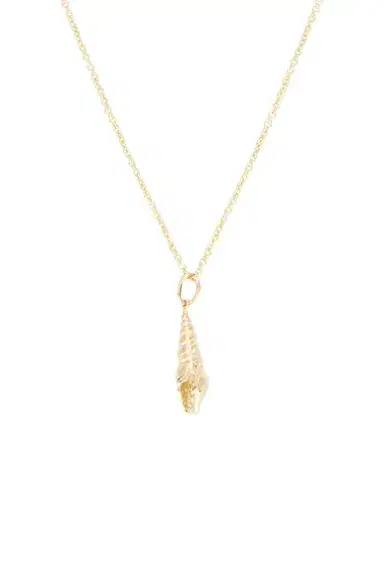 Sydney Evan Long Shell Charm Necklace | Thumbnail 2 Sydney Evan Long Shell Charm Necklace | Thumbnail 2