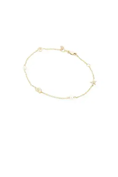 Sydney Evan Shells Chain Bracelet | Thumbnail 1 Sydney Evan Shells Chain Bracelet | Thumbnail 1