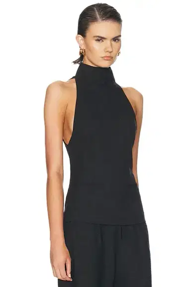 EAVES Keldan Classic Suiting Vest Top | Thumbnail 2 EAVES Keldan Classic Suiting Vest Top | Thumbnail 2