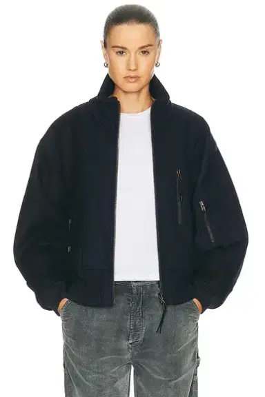 Maison Margiela Spliced Bomber Jacket | Thumbnail 1 Maison Margiela Spliced Bomber Jacket | Thumbnail 1