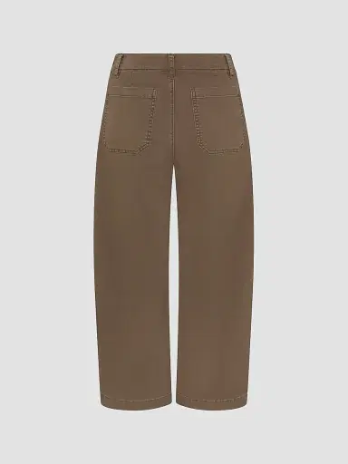 FRAME Women's The Ranger Barrel-Leg Jeans - Deep Olive | Thumbnail 6 FRAME Women's The Ranger Barrel-Leg Jeans - Deep Olive | Thumbnail 6