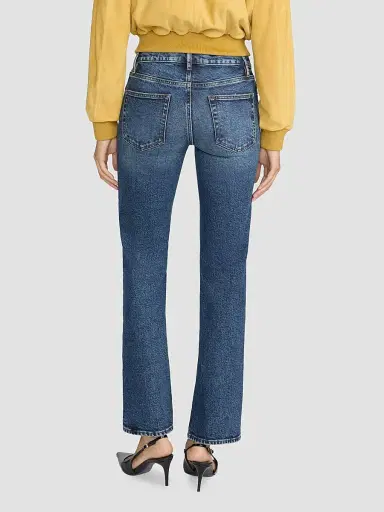 FRAME Women's The Cigarette Whiskered Jeans - Ravenna | Thumbnail 2 FRAME Women's The Cigarette Whiskered Jeans - Ravenna | Thumbnail 2