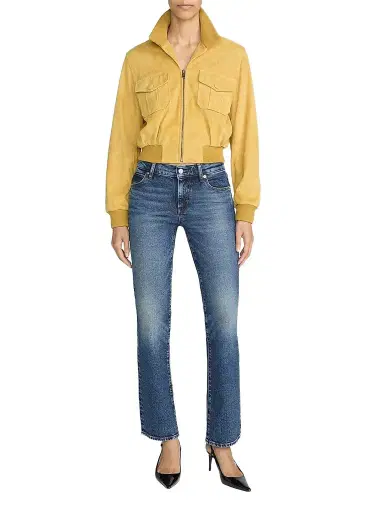 FRAME Women's The Cigarette Whiskered Jeans - Ravenna | Thumbnail 1 FRAME Women's The Cigarette Whiskered Jeans - Ravenna | Thumbnail 1