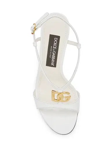 Dolce & Gabbana Women's Vernice 105MM Patent Leather Stiletto Sandals | Thumbnail 4 Dolce & Gabbana Women's Vernice 105MM Patent Leather Stiletto Sandals | Thumbnail 4