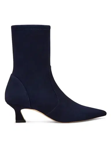 Stuart Weitzman Women's Vinnie 50MM Suede Boots - Nice Blue | Thumbnail 1 Stuart Weitzman Women's Vinnie 50MM Suede Boots - Nice Blue | Thumbnail 1