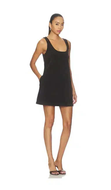 Joe's Jeans The Scoop Neck Faux Suede Mini Dress | Thumbnail 2 Joe's Jeans The Scoop Neck Faux Suede Mini Dress | Thumbnail 2