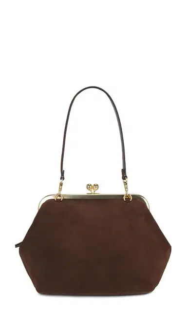 Coach Suede Kisslock Frame Bag 27 | Thumbnail 2 Coach Suede Kisslock Frame Bag 27 | Thumbnail 2