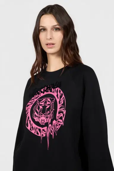Roberto Cavalli Black Sweatshirt | Thumbnail 4 Roberto Cavalli Black Sweatshirt | Thumbnail 4
