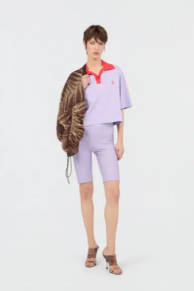 Roberto Cavalli Purple leggings | Thumbnail 6 Roberto Cavalli Purple leggings | Thumbnail 6