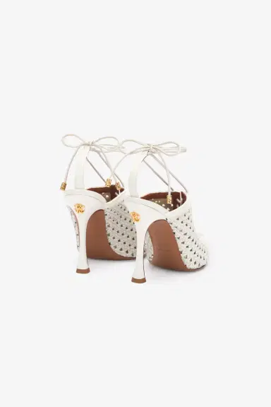Roberto Cavalli Lace-Up And Openwork Mules | Thumbnail 3 Roberto Cavalli Lace-Up And Openwork Mules | Thumbnail 3