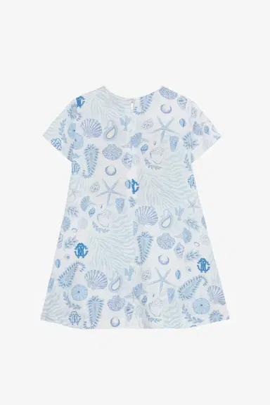 Roberto Cavalli Marine-Print Cotton Dress | Thumbnail 2 Roberto Cavalli Marine-Print Cotton Dress | Thumbnail 2