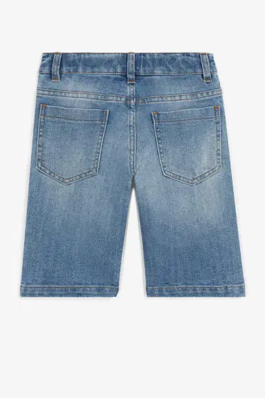 Roberto Cavalli Animalier Patchwork-Print Denim Shorts | Thumbnail 2 Roberto Cavalli Animalier Patchwork-Print Denim Shorts | Thumbnail 2