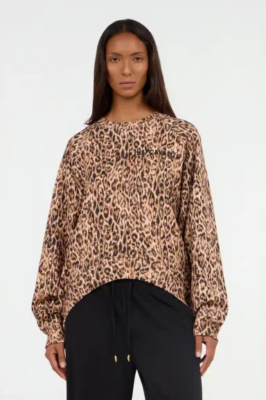 Roberto Cavalli Leopard print sweatshirt | Thumbnail 2 Roberto Cavalli Leopard print sweatshirt | Thumbnail 2