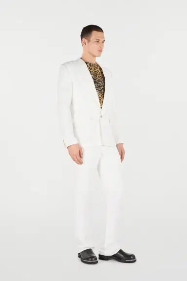 Roberto Cavalli Single-Breasted Blazer | Thumbnail 2 Roberto Cavalli Single-Breasted Blazer | Thumbnail 2