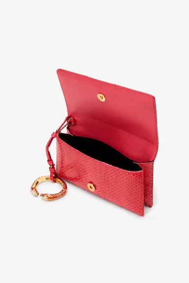 Roberto Cavalli Serpentine Pochette Coral | Thumbnail 5 Roberto Cavalli Serpentine Pochette Coral | Thumbnail 5
