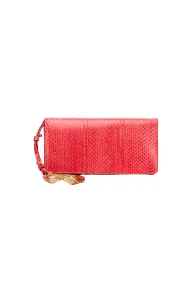 Roberto Cavalli Serpentine Pochette Coral | Thumbnail 1 Roberto Cavalli Serpentine Pochette Coral | Thumbnail 1