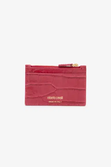 Roberto Cavalli Crocodile-Effect Coin Purse | Thumbnail 2 Roberto Cavalli Crocodile-Effect Coin Purse | Thumbnail 2