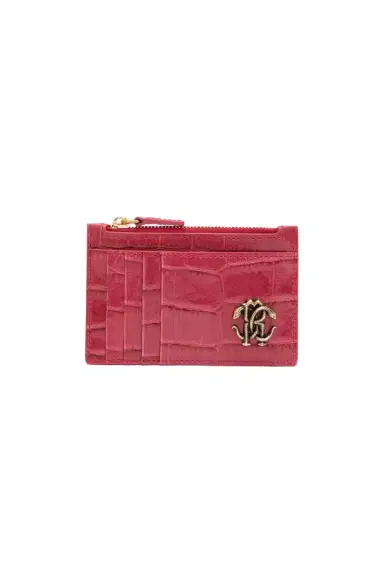 Roberto Cavalli Crocodile-Effect Coin Purse | Thumbnail 1 Roberto Cavalli Crocodile-Effect Coin Purse | Thumbnail 1