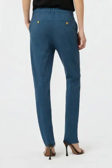 Roberto Cavalli Teal Trousers | Thumbnail 3 Roberto Cavalli Teal Trousers | Thumbnail 3