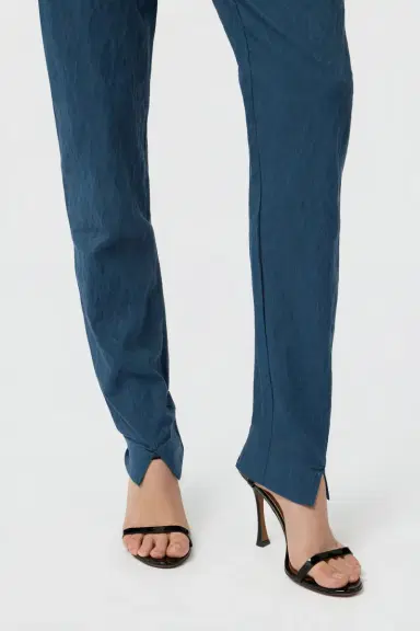 Roberto Cavalli Teal Trousers | Thumbnail 4 Roberto Cavalli Teal Trousers | Thumbnail 4