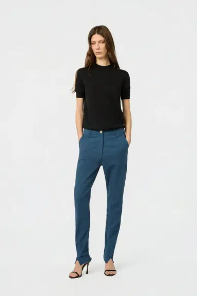 Roberto Cavalli Teal Trousers | Thumbnail 6 Roberto Cavalli Teal Trousers | Thumbnail 6