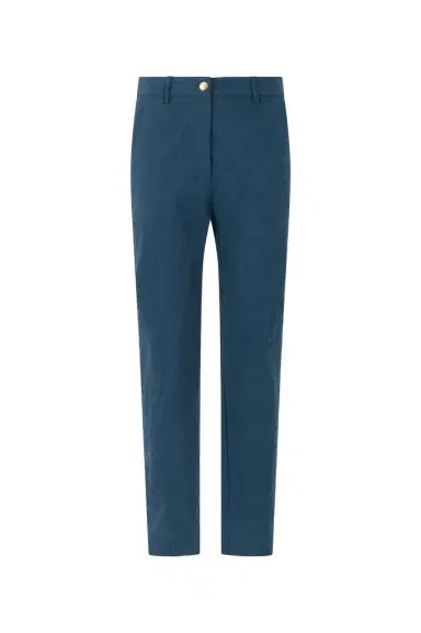Roberto Cavalli Teal Trousers | Thumbnail 1 Roberto Cavalli Teal Trousers | Thumbnail 1