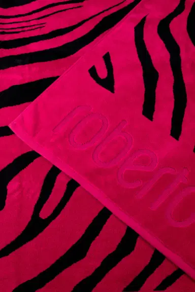 Roberto Cavalli Zebra 2000 Print Beach Towel | Thumbnail 3 Roberto Cavalli Zebra 2000 Print Beach Towel | Thumbnail 3