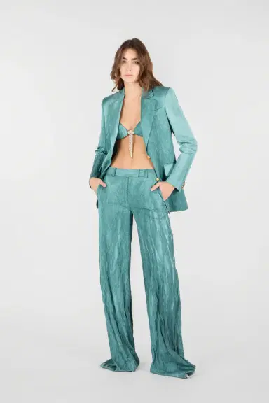 Roberto Cavalli Crinkled Texture Trousers | Thumbnail 7 Roberto Cavalli Crinkled Texture Trousers | Thumbnail 7
