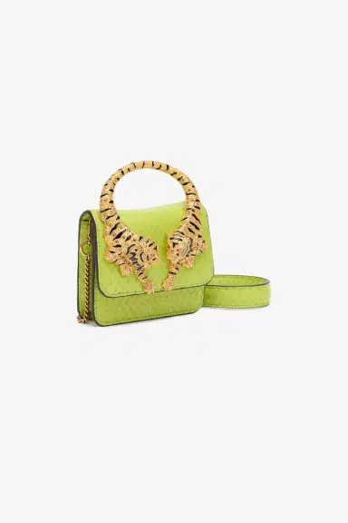 Roberto Cavalli Roar Bag With Bejeweled Tigers | Thumbnail 5 Roberto Cavalli Roar Bag With Bejeweled Tigers | Thumbnail 5