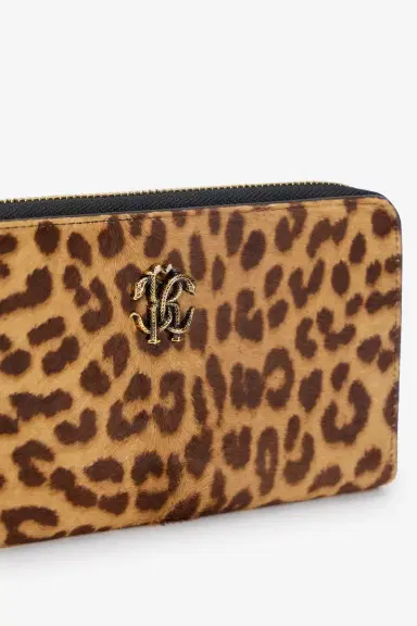 Roberto Cavalli Jaguar Skin Print Zip-Around Wallet | Thumbnail 3 Roberto Cavalli Jaguar Skin Print Zip-Around Wallet | Thumbnail 3