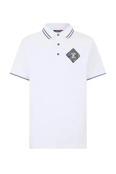 Roberto Cavalli White Polo | Thumbnail 1 Roberto Cavalli White Polo | Thumbnail 1