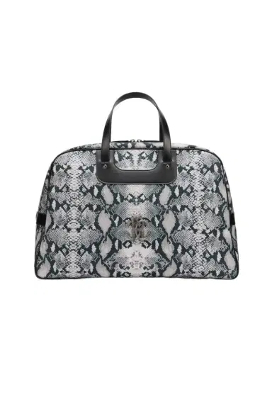 Roberto Cavalli Python Print Top Handle Handbag | Thumbnail 1 Roberto Cavalli Python Print Top Handle Handbag | Thumbnail 1