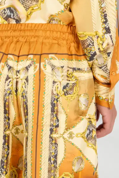 Roberto Cavalli Sunset Print Silk Shorts | Thumbnail 6 Roberto Cavalli Sunset Print Silk Shorts | Thumbnail 6