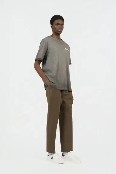 Roberto Cavalli Grey T-Shirt with Back Snake Print | Thumbnail 6 Roberto Cavalli Grey T-Shirt with Back Snake Print | Thumbnail 6