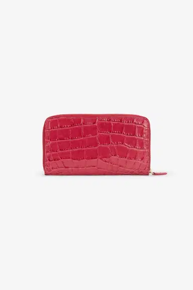 Roberto Cavalli Crocodile Effect Zip-Around Wallet | Thumbnail 2 Roberto Cavalli Crocodile Effect Zip-Around Wallet | Thumbnail 2
