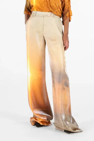 Roberto Cavalli Sunset Print Palazzo Trousers | Thumbnail 2 Roberto Cavalli Sunset Print Palazzo Trousers | Thumbnail 2
