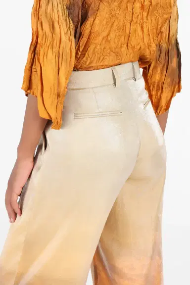 Roberto Cavalli Sunset Print Palazzo Trousers | Thumbnail 6 Roberto Cavalli Sunset Print Palazzo Trousers | Thumbnail 6