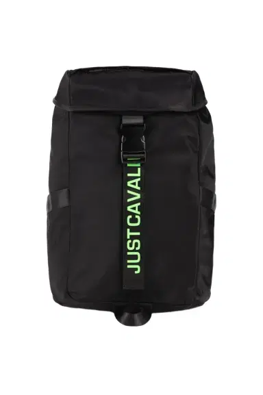Roberto Cavalli Just Cavalli Logo-Print Backpack | Thumbnail 1 Roberto Cavalli Just Cavalli Logo-Print Backpack | Thumbnail 1